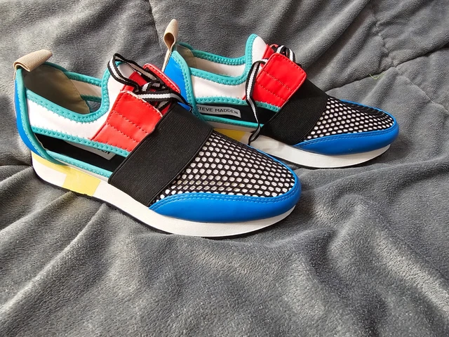 Steve madden arctic online multi cutout sneakers