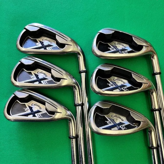 Callaway X-20 Iron Set 6pcs 5-Pw Flex S Stiff N.S.PRO 950GH