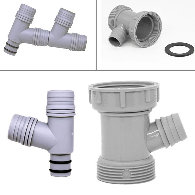 CONNECT DIFFERENT TYPES of Pipes with Sink Drainage Pipe Tee Head