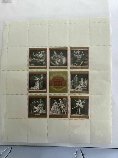 Österreich Briefmarkenblatt Ref. R24349