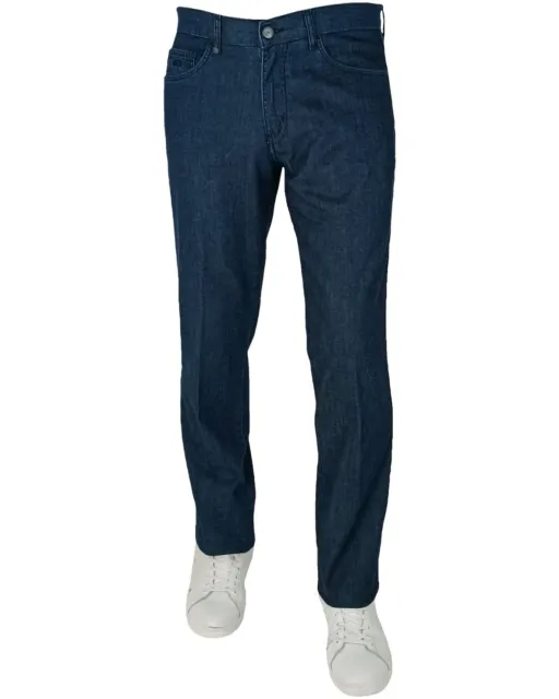 IL Granchio jeans uomo 5 Tasche Leggero Morbido Stretch Custom Fit 7,5 Oz 10657