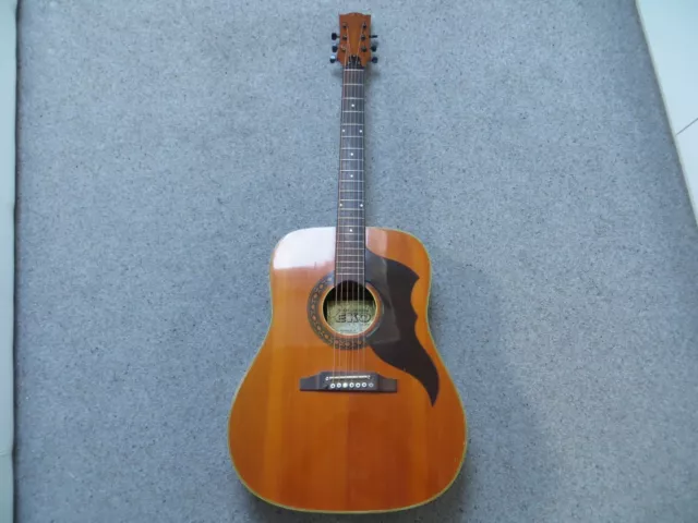 6 string guitar made by Eko        Italy  ca 60s    Ranger 6 model