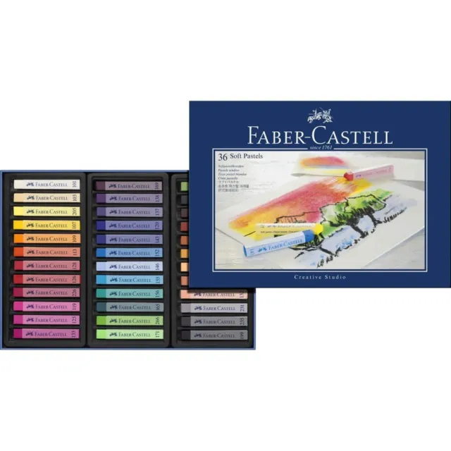 FABER-CASTELL Creative Studio Pastellkreide farbsortiert 36 St.