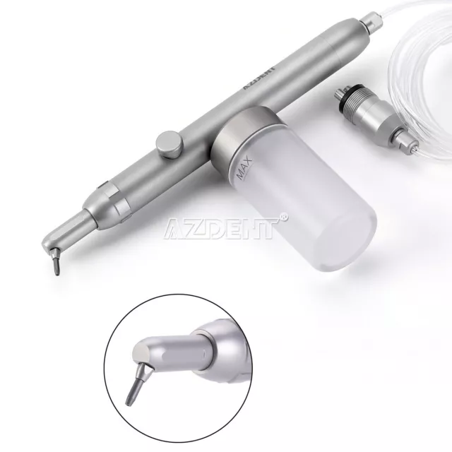 Dental Alumina Air Abrasion Polisher Sandblasting Sandblaster 4 Hole Prophy Gun