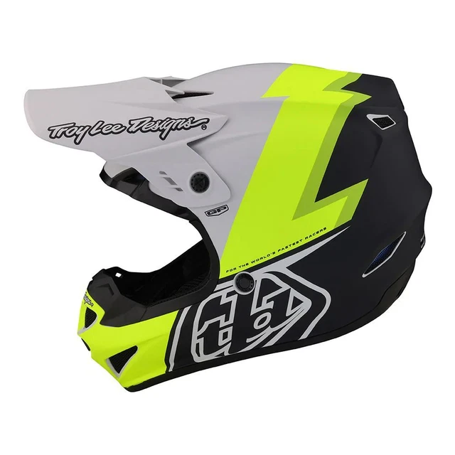 Troy Lee Designs GP Mens Volt Lightweight Dirt Bike Motocross Riding Fog Helmet