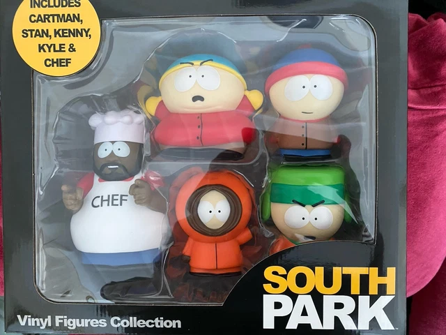 Set Portachiavi Con Figure Di Stan, Kyle, Eric E Kenny - South Park, PVC, Altezza 3 Cm - 4