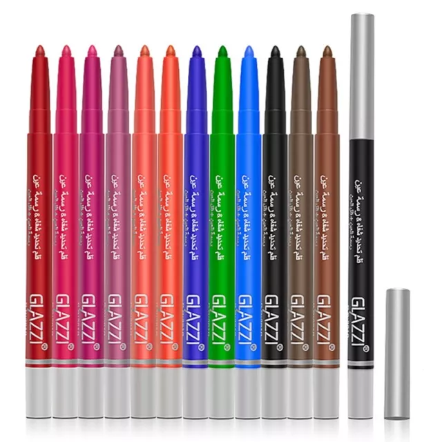 Crayon Eye Liner Liquide Coloré  Imperméable -En-Ciel Mat Q5T96645