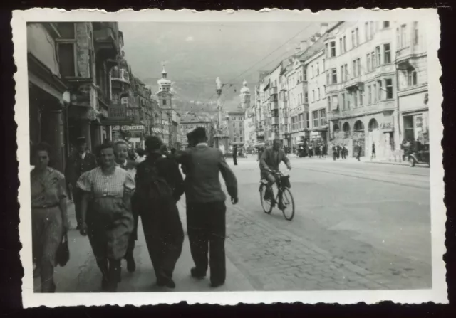 photo ancienne . années 40 . Innsbruck . Autriche . Austria