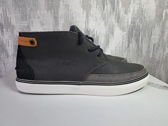 MENS LACOSTE CLAVEL Chukka Boots Size Uk 8 Grey 29.99 PicClick UK