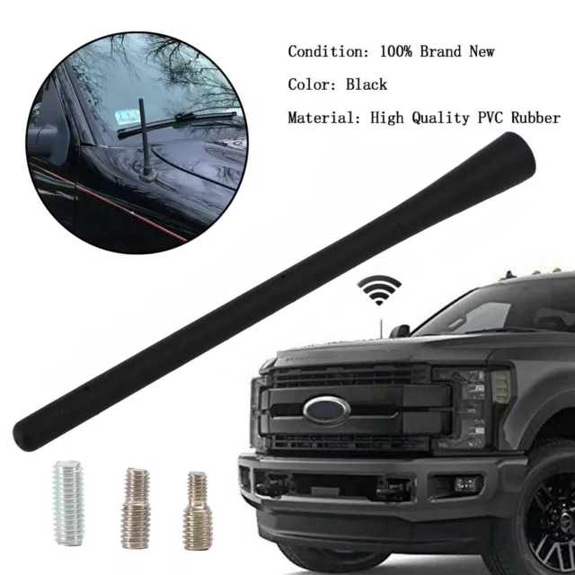 7Inch Gummi Signal Antenne Für Ford F150 F250 F350 ＆ Ram 1500 2009-19