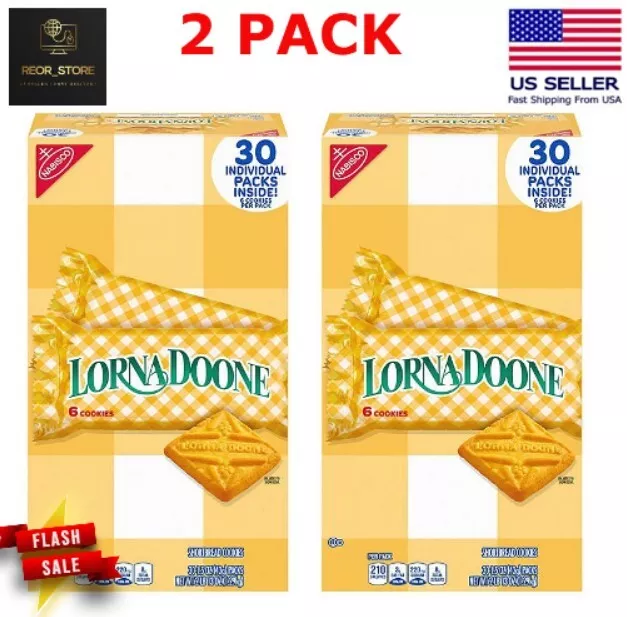 2 PACK Lorna Doone Shortbread Cookies (2 Lbs. 13 Oz., 30 Pk.)