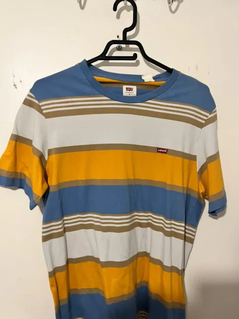 Men's Stripey T-Shirt by Levi's - Medium - NEW!