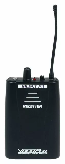 VocoPro SilentPA-RX 16CH UHF Wireless Audio  System - Bodypack Receiver
