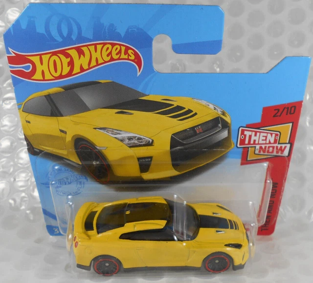 HOT WHEELS '17 Nissan Skyline GT-R [R35] (yellow) sealed on short card ...