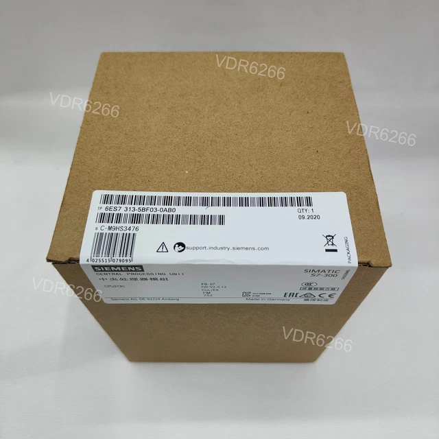 Siemens SIMATIC S7-300 6ES7 313-5BF03-0AB0 - Modulo CPU Usato E Funzionante
