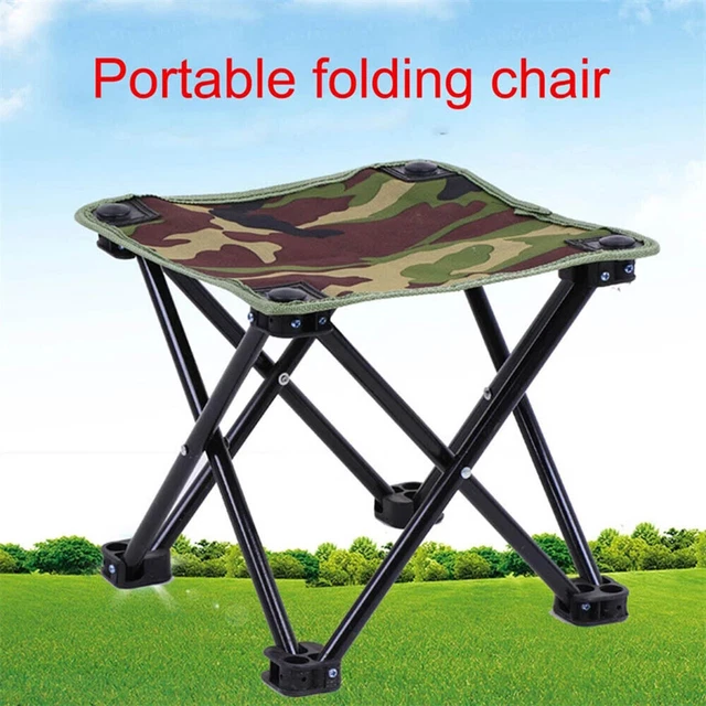 Mini Portable Folding Chair Outdoor Fishing Camping Picnic Travel Beach Stool