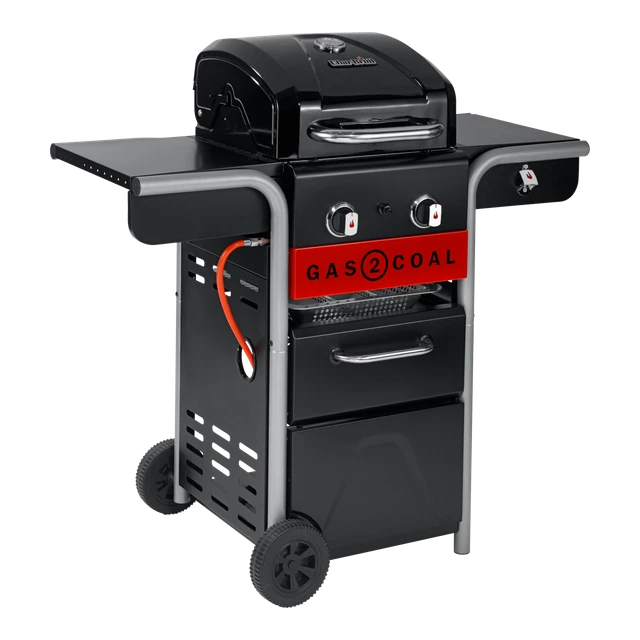 Barbecue Gaz Charbon Char-broil GAS2COAL 2.0 2B - Mail X Réduction 2