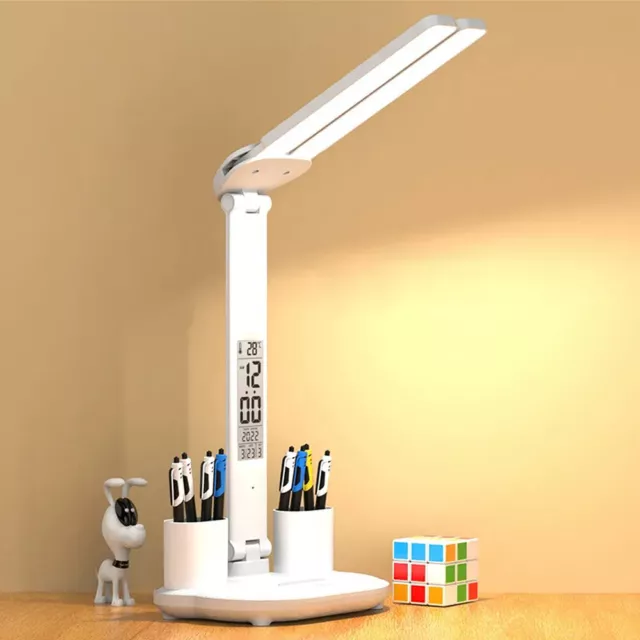 Schreibtisch-lampe LED Tischlampe Dimmbar Touch Nachttischlampe Wireless USB DHL