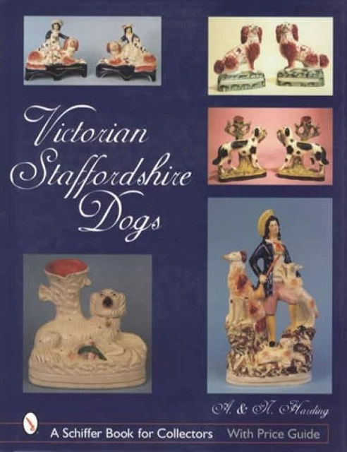English Staffordshire Dogs Victorian Era 1800s Collectors ID Guide & History