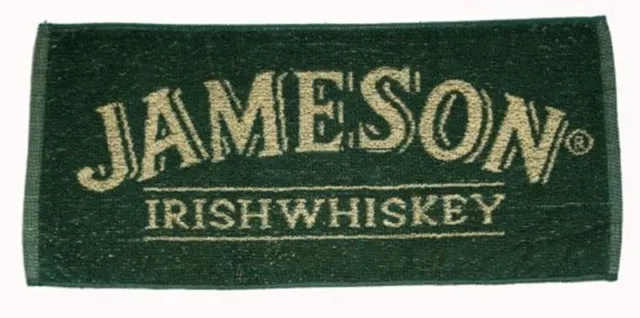 Jameson Irish Whiskey Cotton Bar Towel 500mm x 250mm (pp)