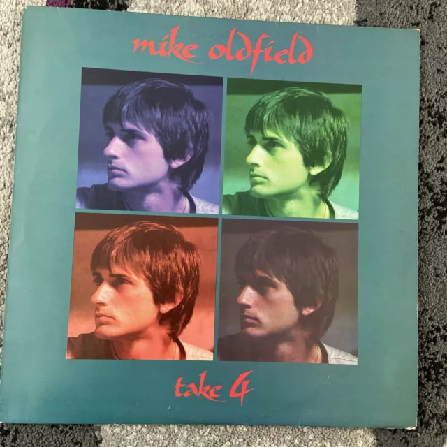 MIKE OLDFIELD : Take 4 : uk virgin 12" white vinyl single 1978