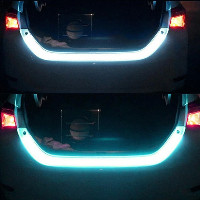 Clignotants à LED Quadrichromes De Barre Arrière De Coffre De Voiture