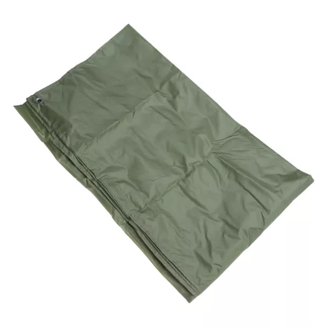 Poncho de lluvia reutilizable verde con capucha para adultos - Actividades al aire libre