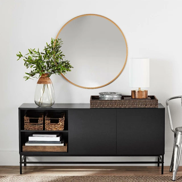 SMART TV STAND Credenza Buffet Table Storage Console Door Unit