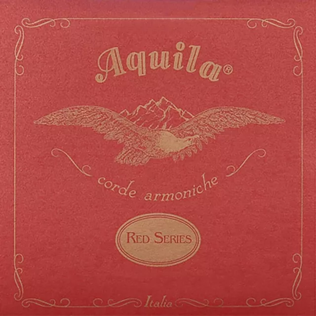 Aquila 89U Red Series Baritone Ukulele Strings (Low-D Tuning)