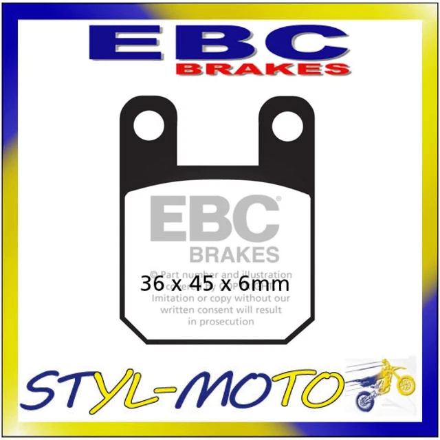 thumbnail image 2 of EBC FA640HH Fa640hh Sint Brake Pad 2 of 9