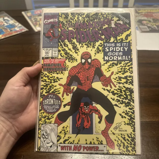 Marvel The Amazing Spiderman # 341 Copper Age Comic Book