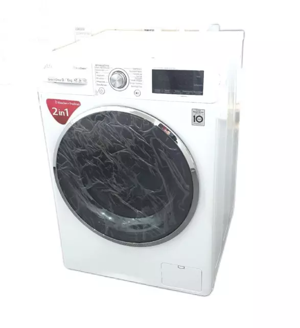 LG F14WD96TH2 Serie 9 Waschtrockner 9kg 6kg 1400 U/Min leise effizient platzspar