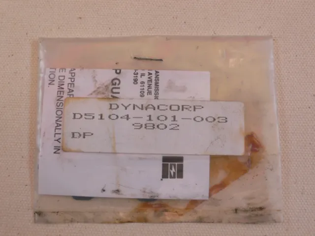 Dynacorp 5104 101 003 5104101003 Release Spring (New In Bag) Free Ship USA Only
