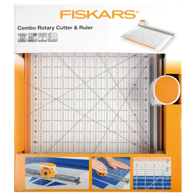 Fiskars Rotary cutter combo cutter  , 12" x 12" F9515.