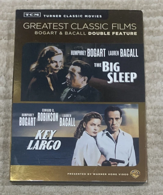TCM GREATEST THE Big Sleep Key Largo DVD Classic Films Double