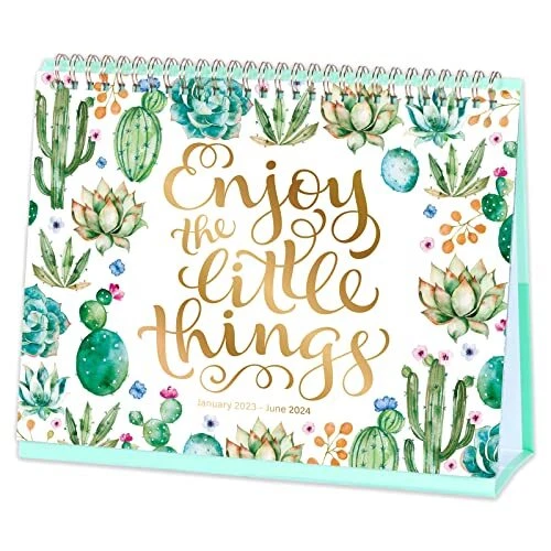 DESK CALENDAR 20252025 Standing Flip 20252025 Desktop Calendar with