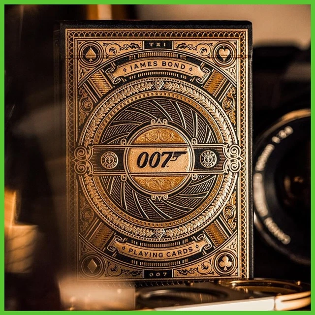 Mazzo di Carte da Gioco JAMES BOND 007 Playing Cards da Poker Collezione e Magia