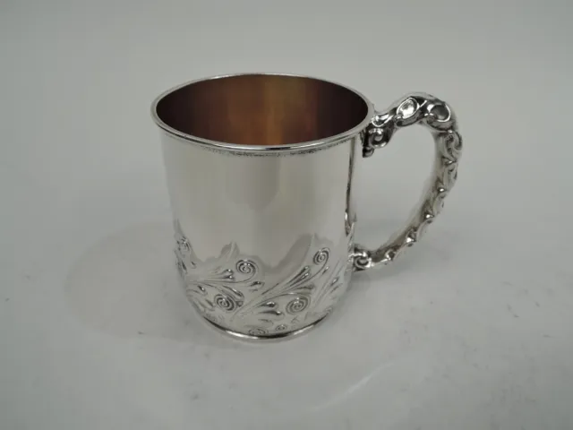 Gorham Mug 4500 Antique Christening Baby Cup American Sterling Silver 1893