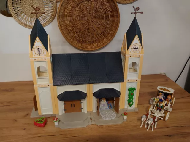 Playmobil 4296 Kirche Sehr Schön Und Groß Kutsche Hochzeit