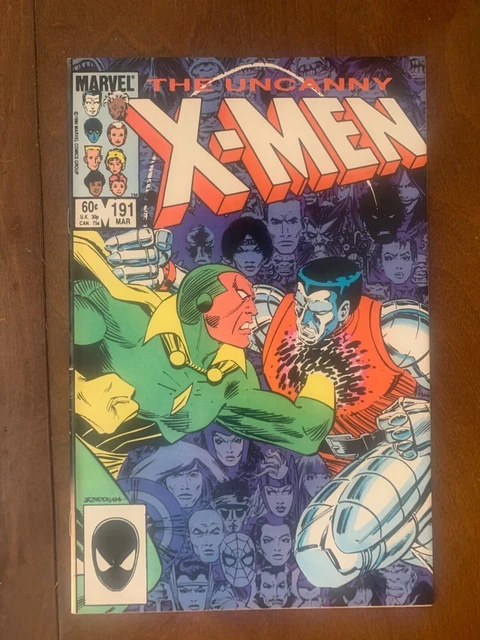 Uncanny X-Men #191 - High Grade Unread Marvel 1985 Comics 1st Nimrod NM/VF