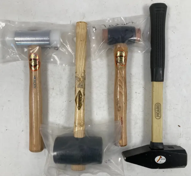 Bundle - 4x Hammer Thorex Pedding House Lock - Plastic - Copper Hammer - New
