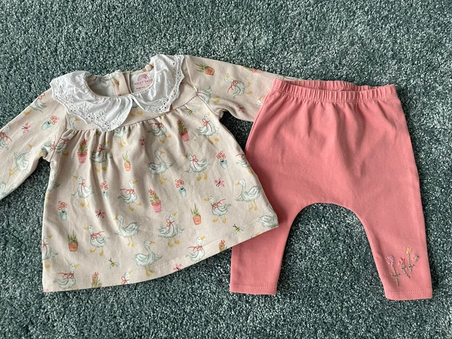 NEXT Set top e leggings bambina - 0-3 mesi/62 cm