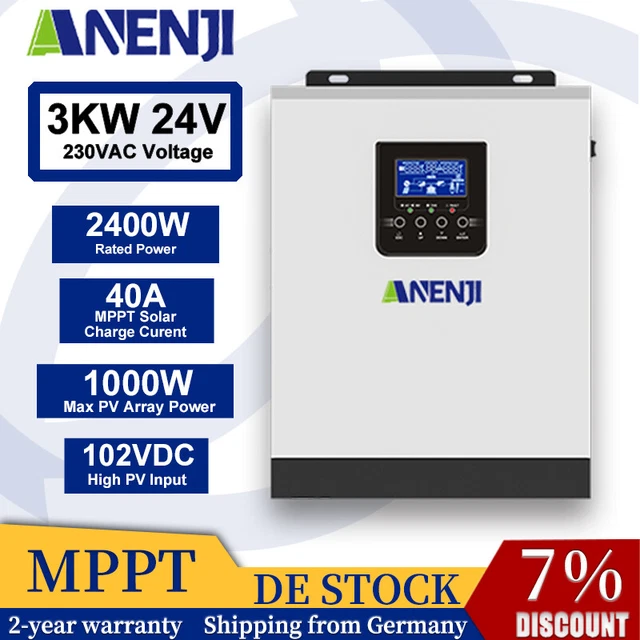 Onduleur à Onde Sinusoïdale Pure 4000W / 5000W