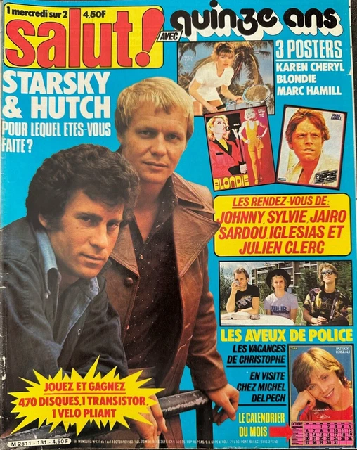 Magazine Salut N°178 - Août 1982 - Sylvie Vartan, édition Originale Sans Poster