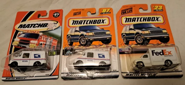 Matchbox postal cheap service delivery truck