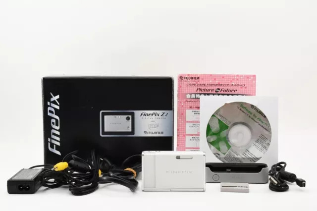 Cámara digital compacta Fujifilm FinePix Z2 de 5,1 MP plateada [Exc] de...