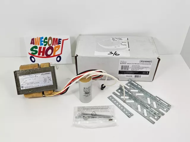 Standard Metal Halide Core & Coil Ballast Kit 175W, 120-347V (BMH0175 MH M57/H39