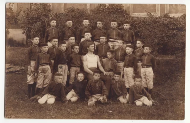 Turner Jungen Turnverein Sporty young boys Sokol sport club Tschechien Foto~1910