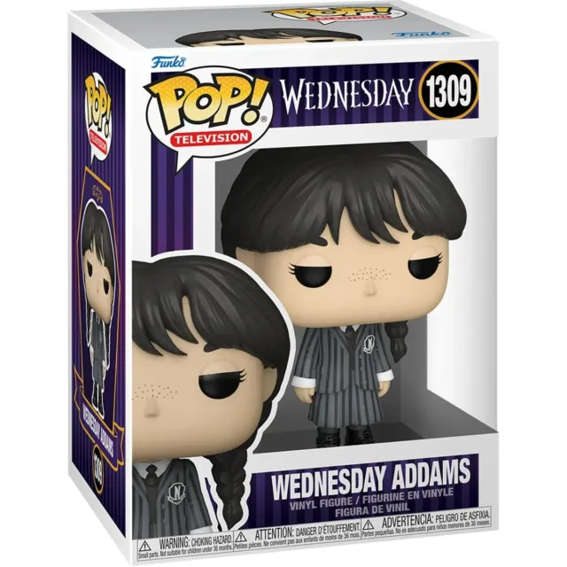 Funko Pop! Addams Family Wednesday Addams #1309 with Protector - IN STOCK!!!
