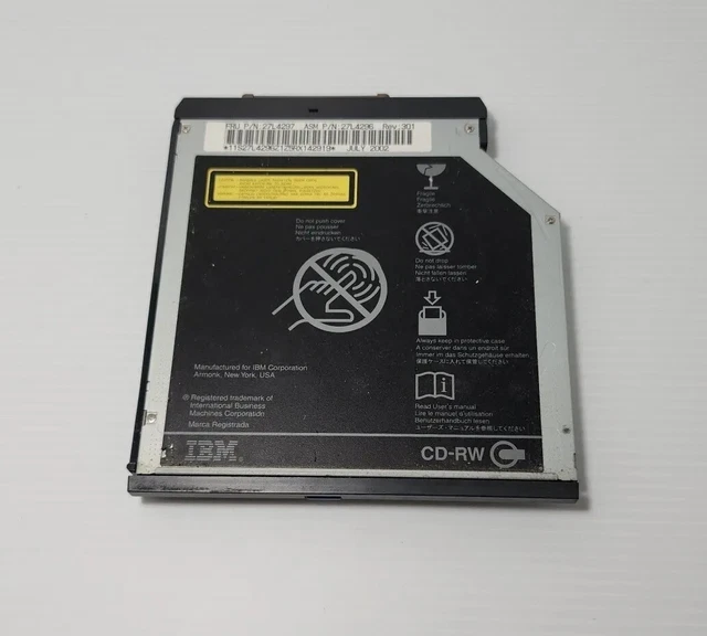 IBM ThinkPad R30/R31/R32/R40 DVD RW Multi-Burner Writer Player ROM Drive